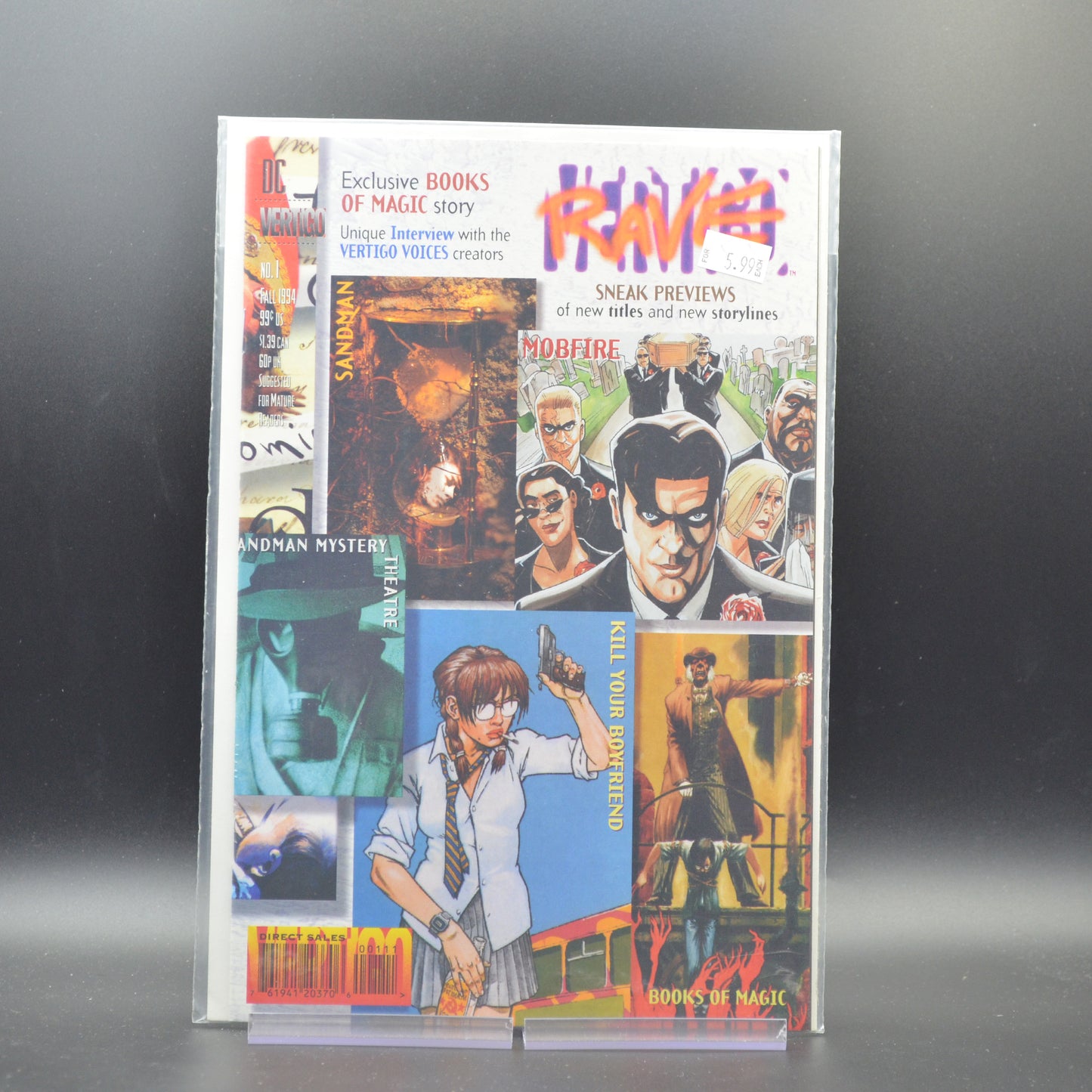 VERTIGO RAVE #1 - 2 Geeks Comics