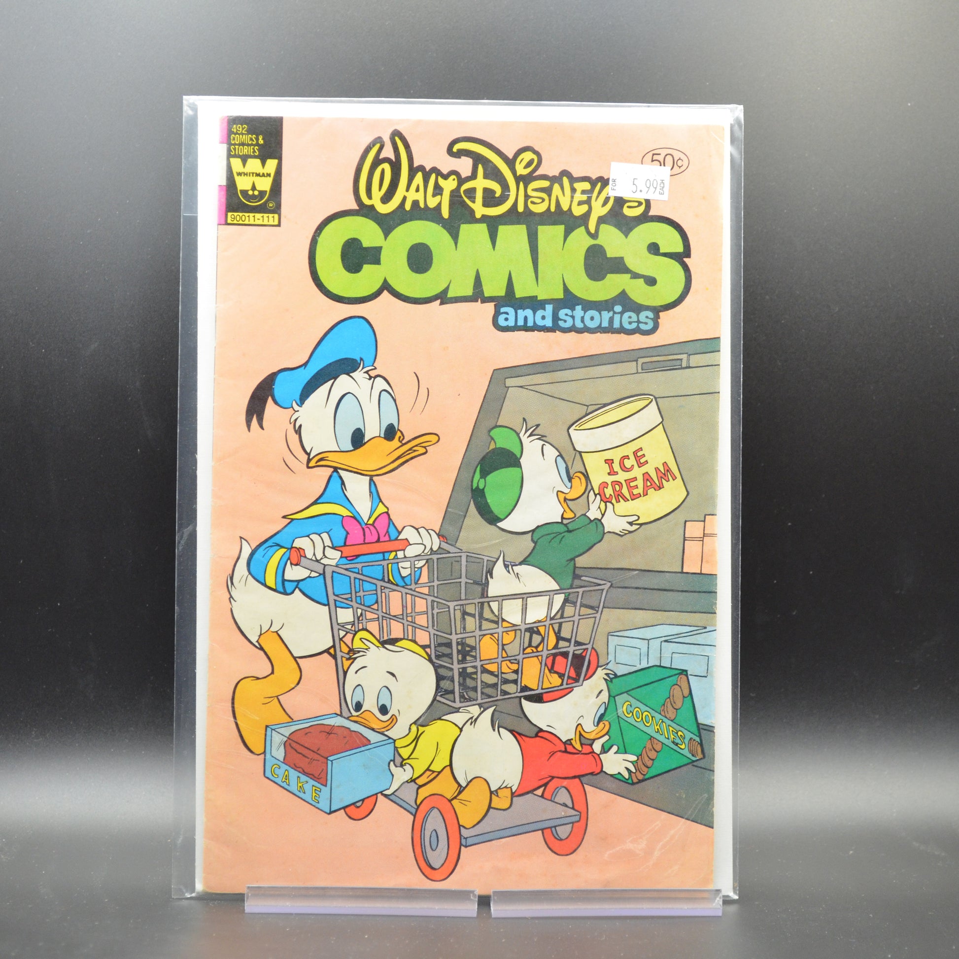 WALT DISNEY'S COMICS AND STORIES #492 - 2 Geeks Comics