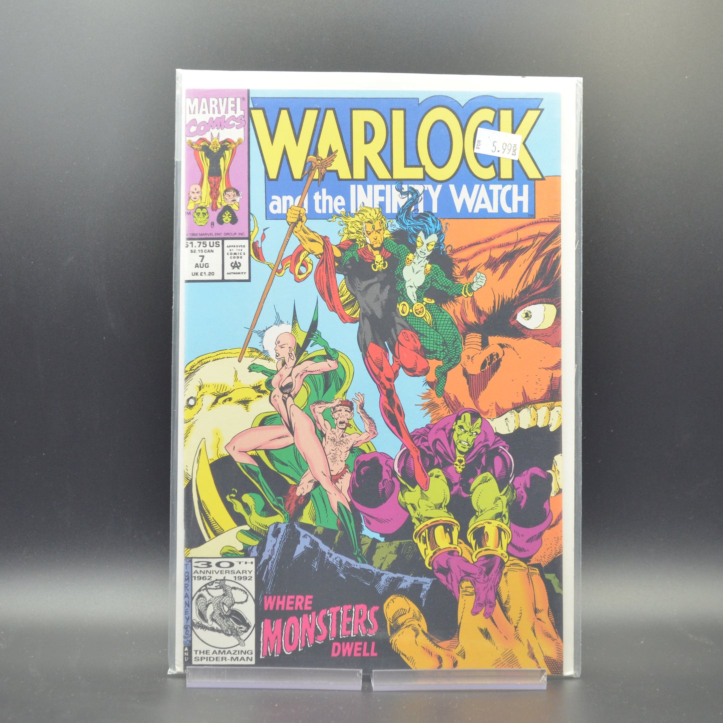 WARLOCK AND THE INFINITY WATCH #7 - 2 Geeks Comics