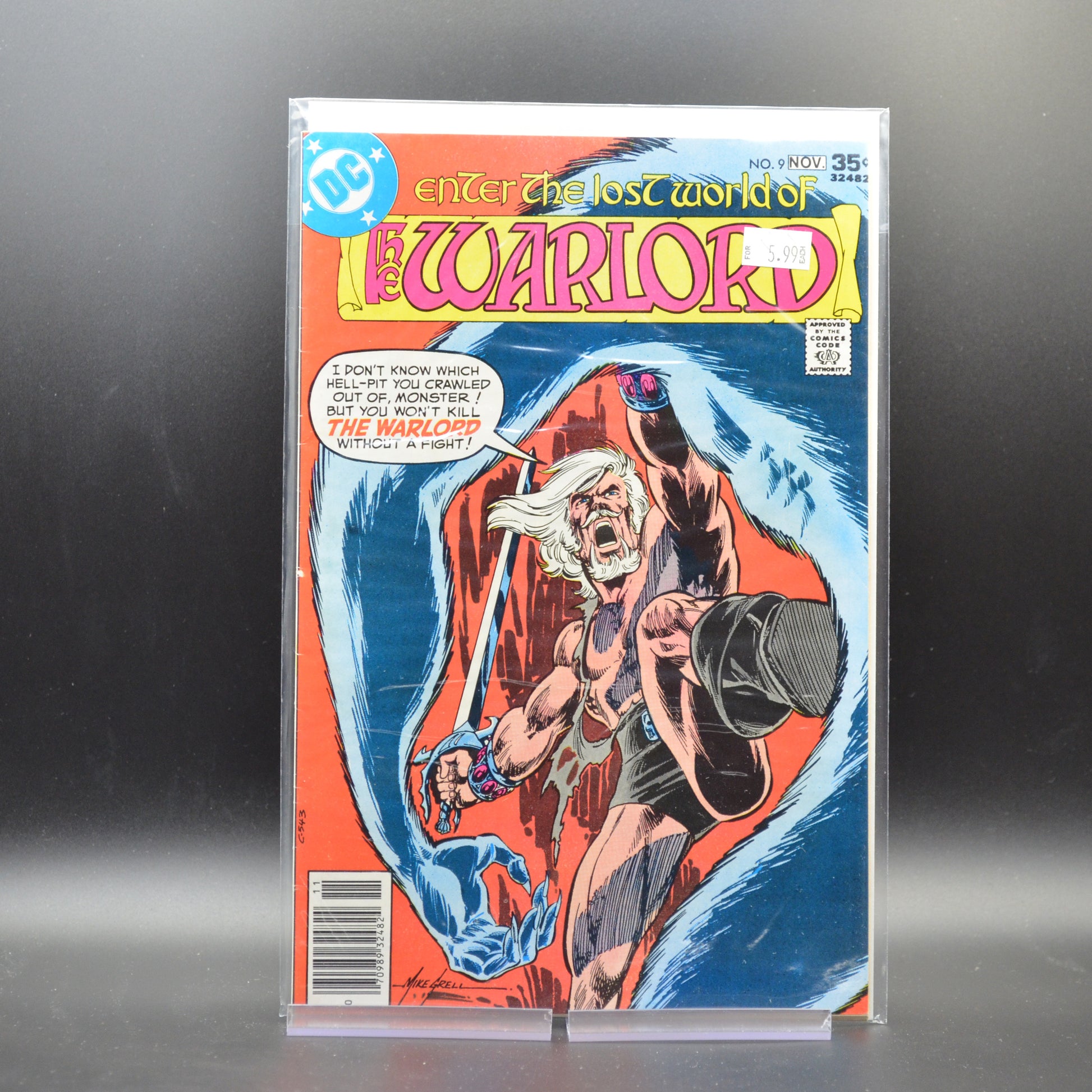 WARLORD #9 - 2 Geeks Comics