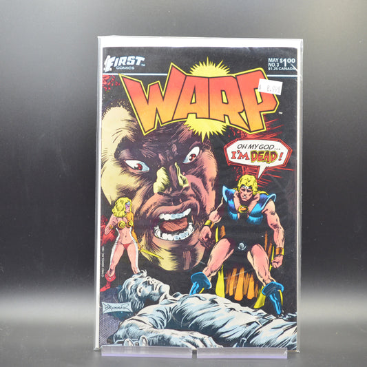 WARP #3 - 2 Geeks Comics