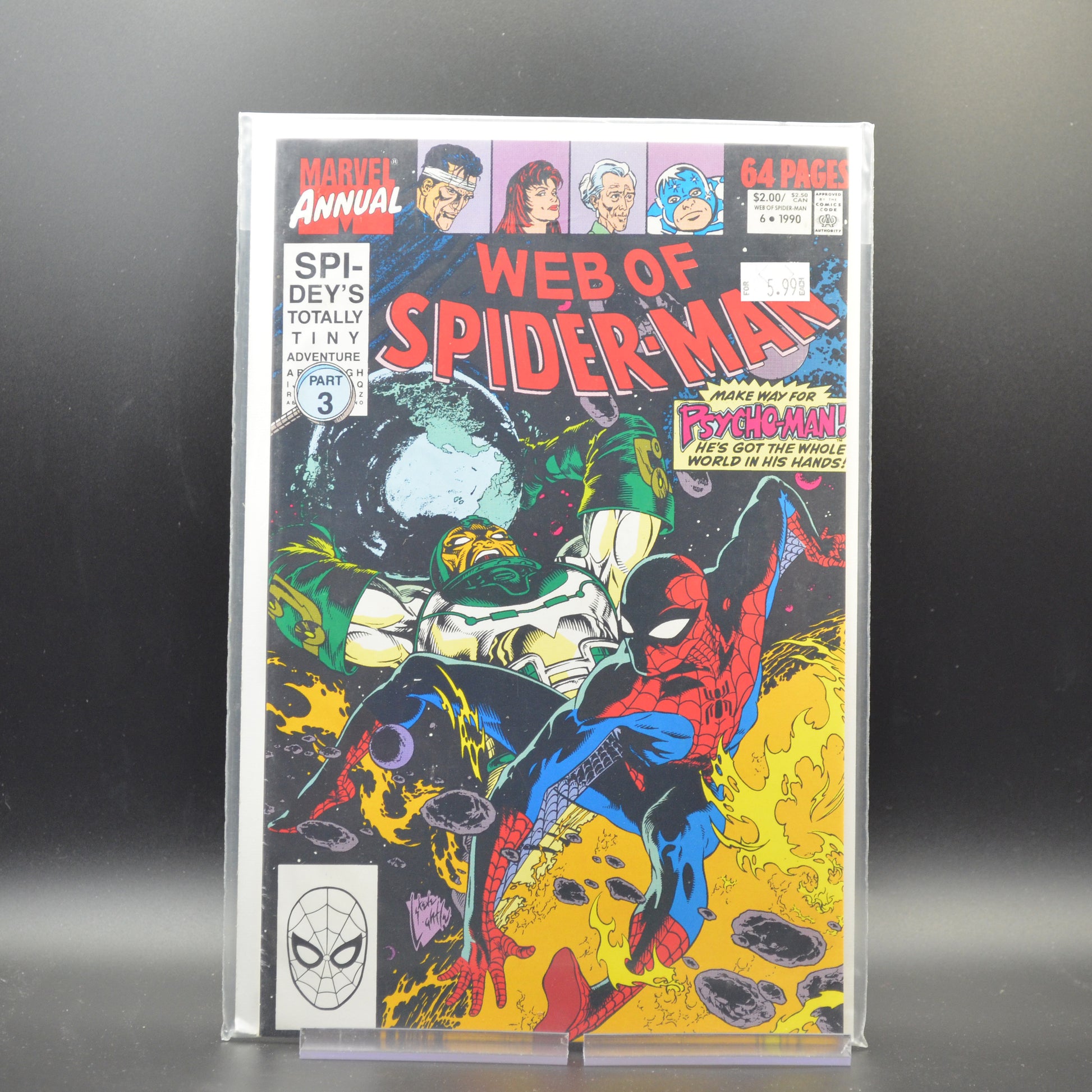 WEB OF SPIDER-MAN #6 Annual - 2 Geeks Comics