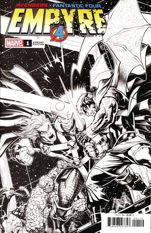 EMPYRE #1 (OF 6) MCGUINNESS LAUNCH SKETCH VAR - 2 Geeks Comics