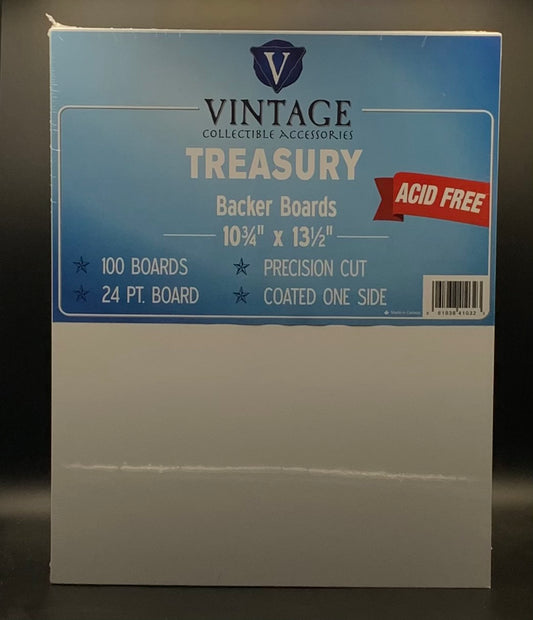 Treasury Size Boards - 2 Geeks Comics