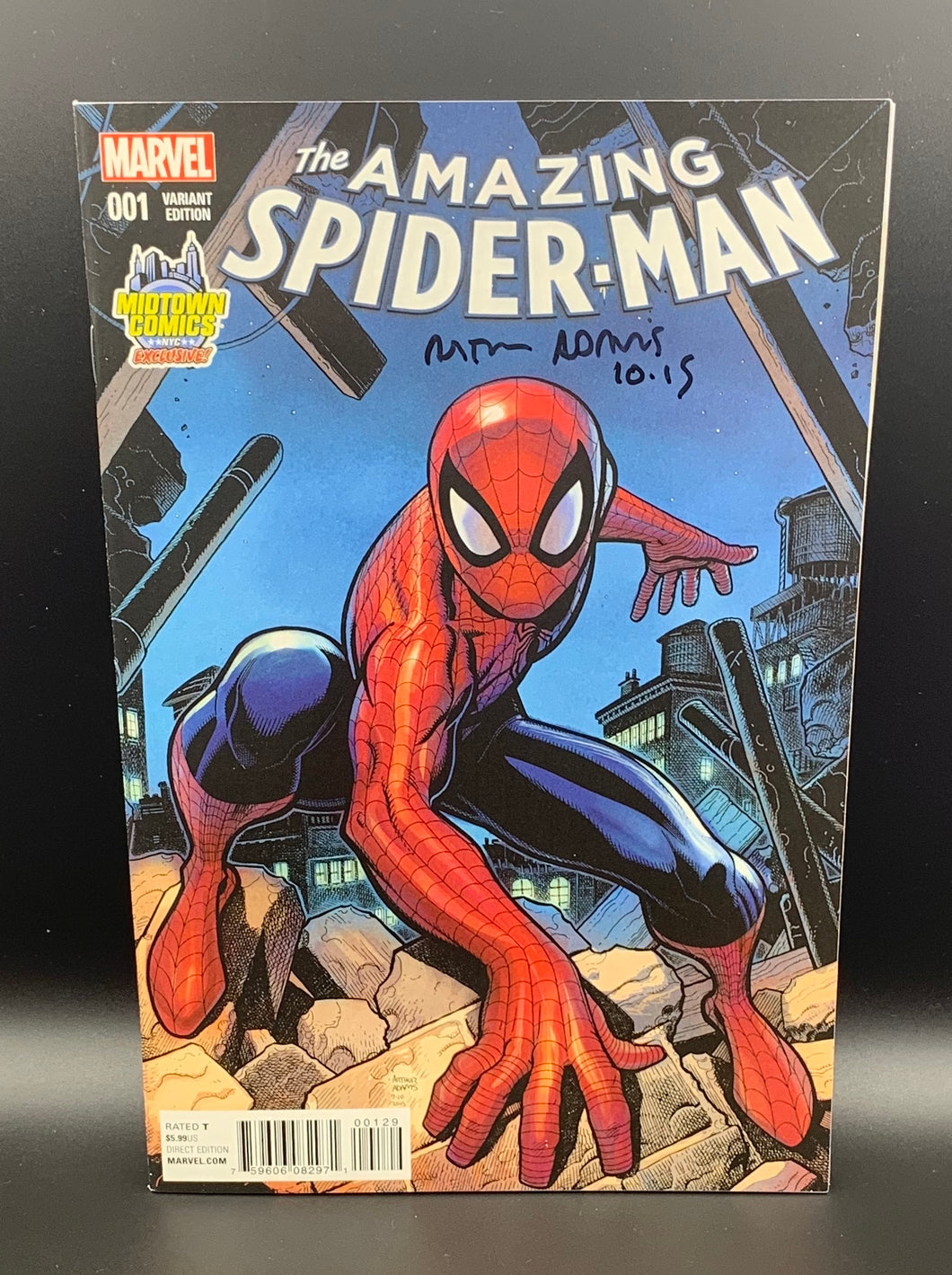 THE AMAZING SPIDER-MAN #1 MIDTOWN COMICS VARIANT - 2 Geeks Comics