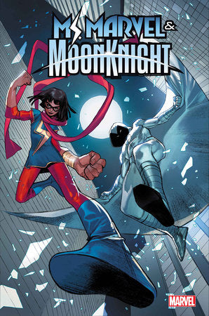 MS. MARVEL & MOON KNIGHT 1 FOLDED PROMO POSTER - 2 Geeks Comics