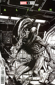 ALIEN #1 DAVID FINCH LAUNCH SKETCH COVER VAR (1 PER STORE) - 2 Geeks Comics