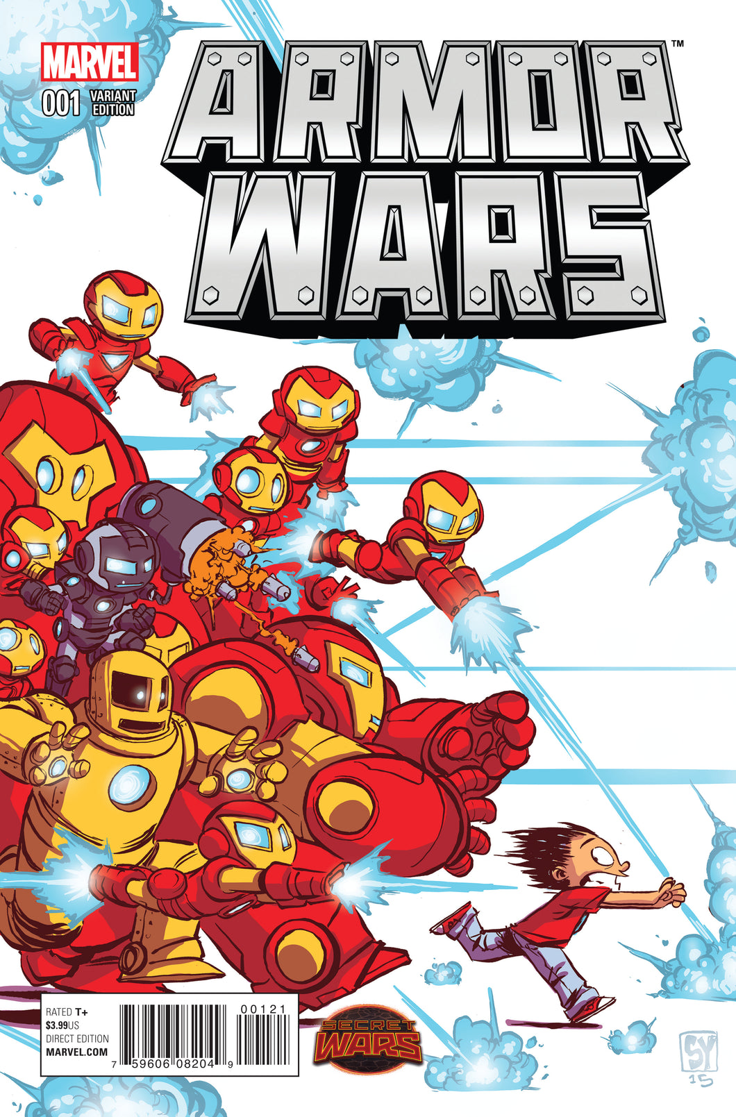 ARMOR WARS #1 YOUNG VAR SWA - 2 Geeks Comics