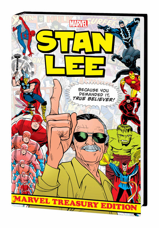 STAN LEE MARVEL TREASURY EDITION SLIPCASE HC - 2 Geeks Comics