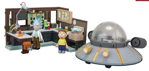 RICK & MORTY SPACESHIP CONSTRUCTION SET - 2 Geeks Comics