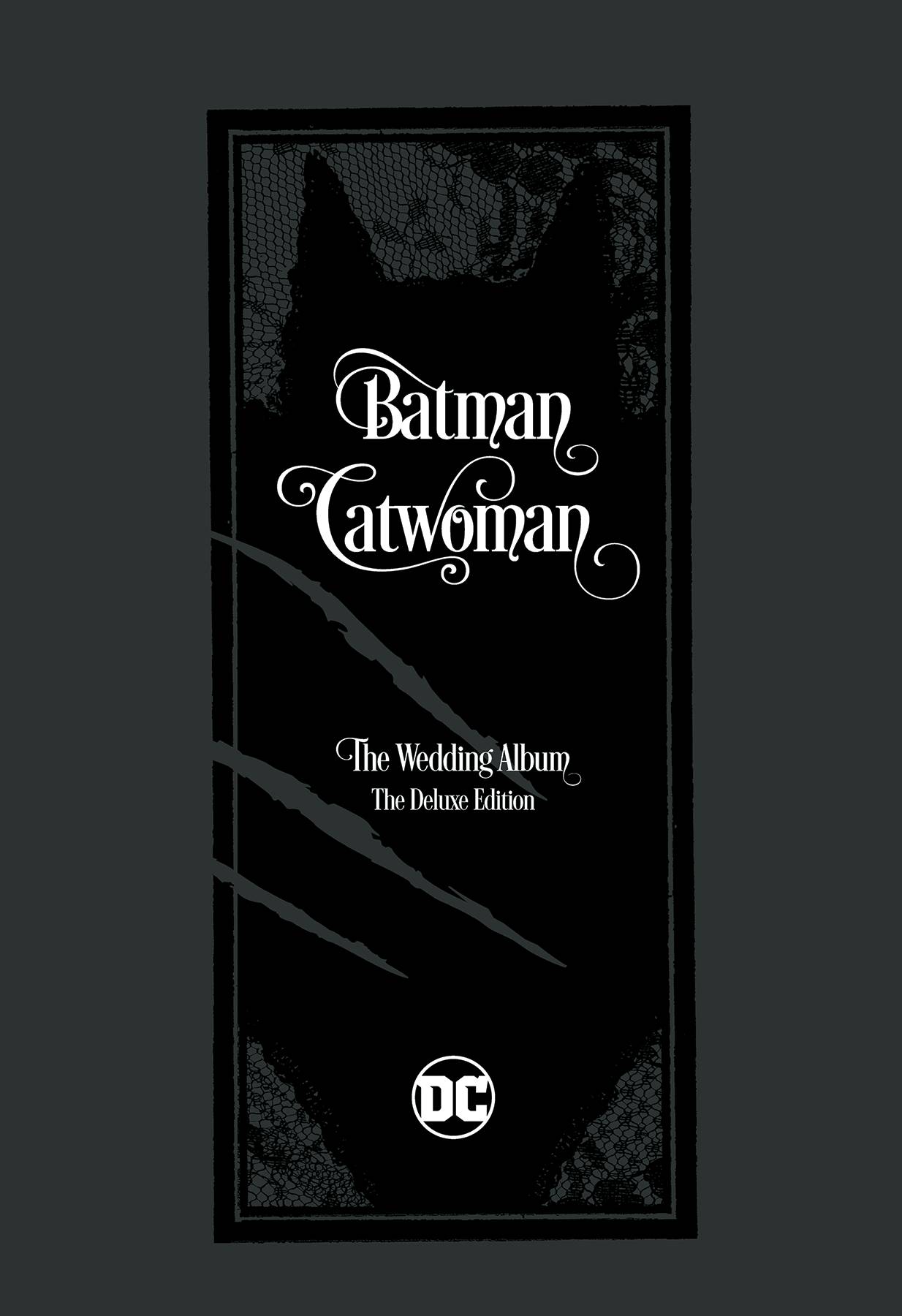 BATMAN CATWOMAN THE WEDDING ALBUM DELUXE ED HC - 2 Geeks Comics