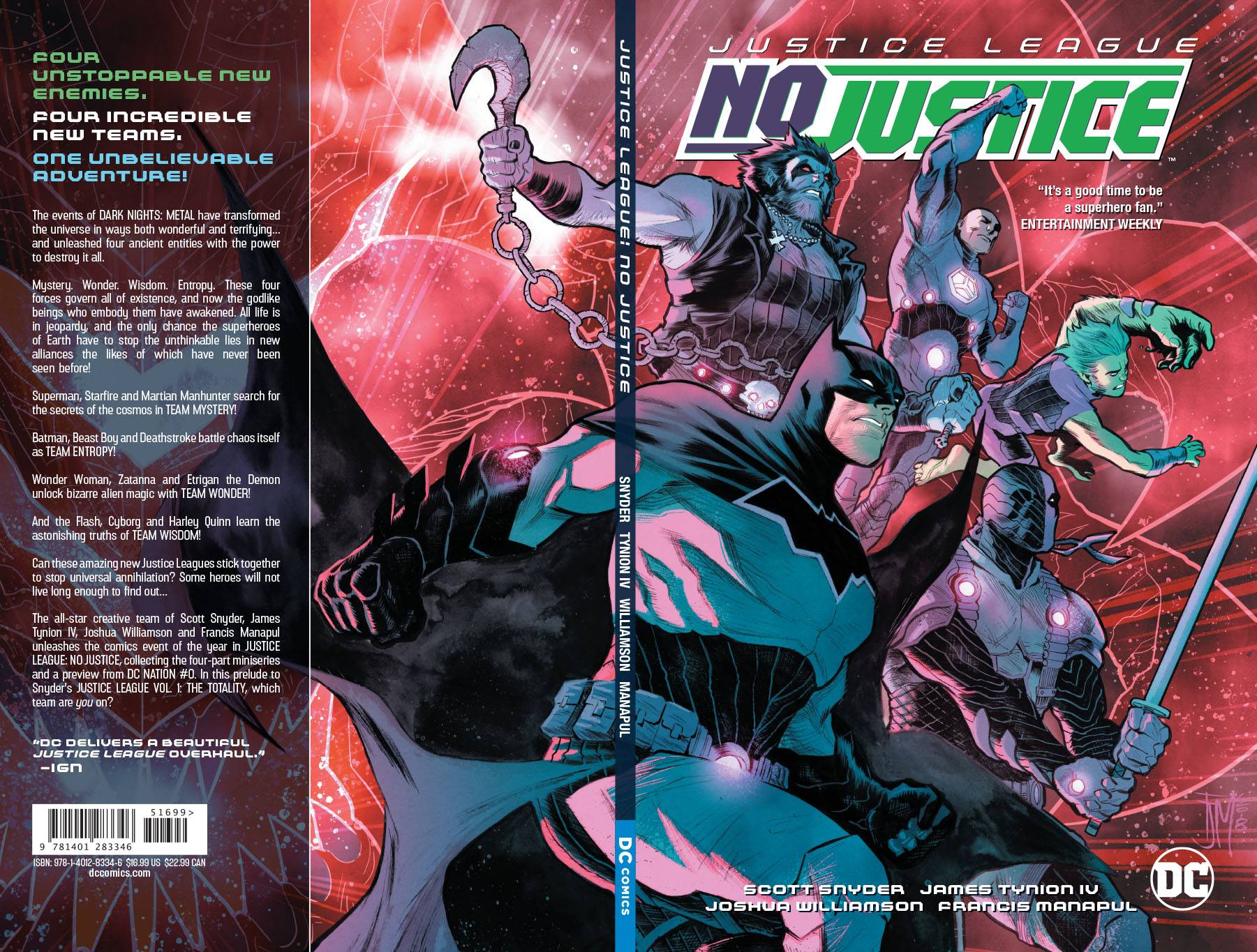 JUSTICE LEAGUE NO JUSTICE TP - 2 Geeks Comics