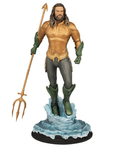 AQUAMAN MOVIE AQUAMAN 1/9 SCALE POLYSTONE STATUE - 2 Geeks Comics