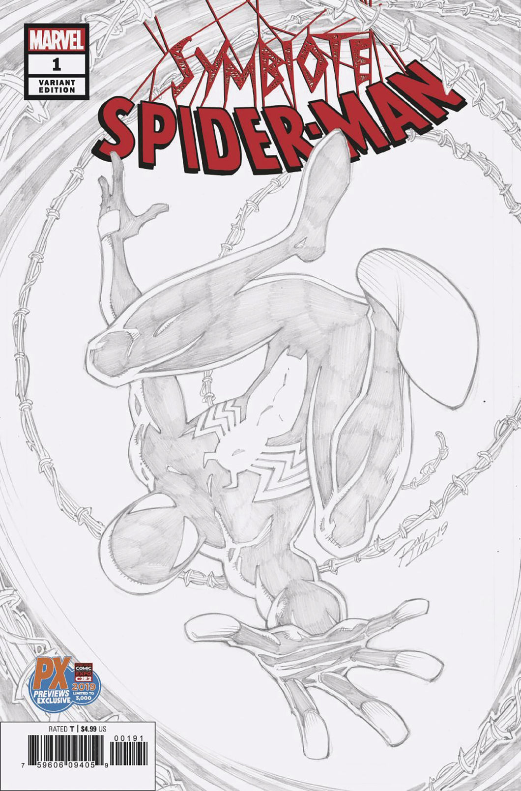 C2E2 2019 SYMBIOTE SPIDER-MAN #1 LIM VAR - 2 Geeks Comics