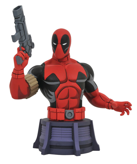 MARVEL ANIMATED X-MEN DEADPOOL BUST (C: 1-1-0) - 2 Geeks Comics