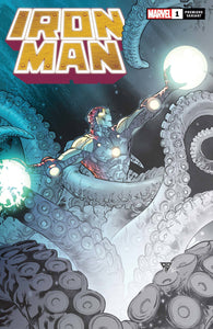 IRON MAN #1 SILVA PREMIERE VAR - 2 Geeks Comics