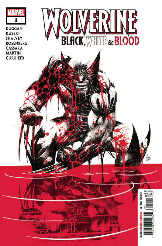 WOLVERINE BLACK WHITE BLOOD #1 (OF 4) - 2 Geeks Comics