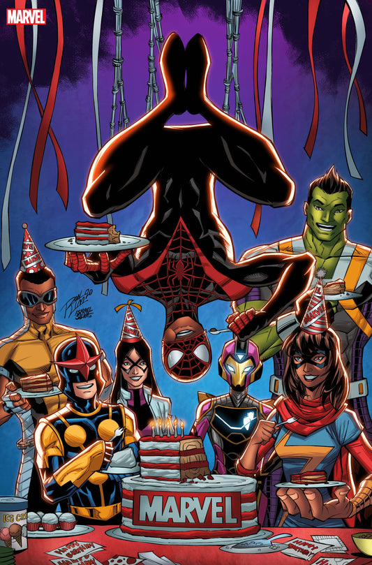MILES MORALES SPIDER-MAN #18 BIRTHDAY VAR OUT (NET) - 2 Geeks Comics
