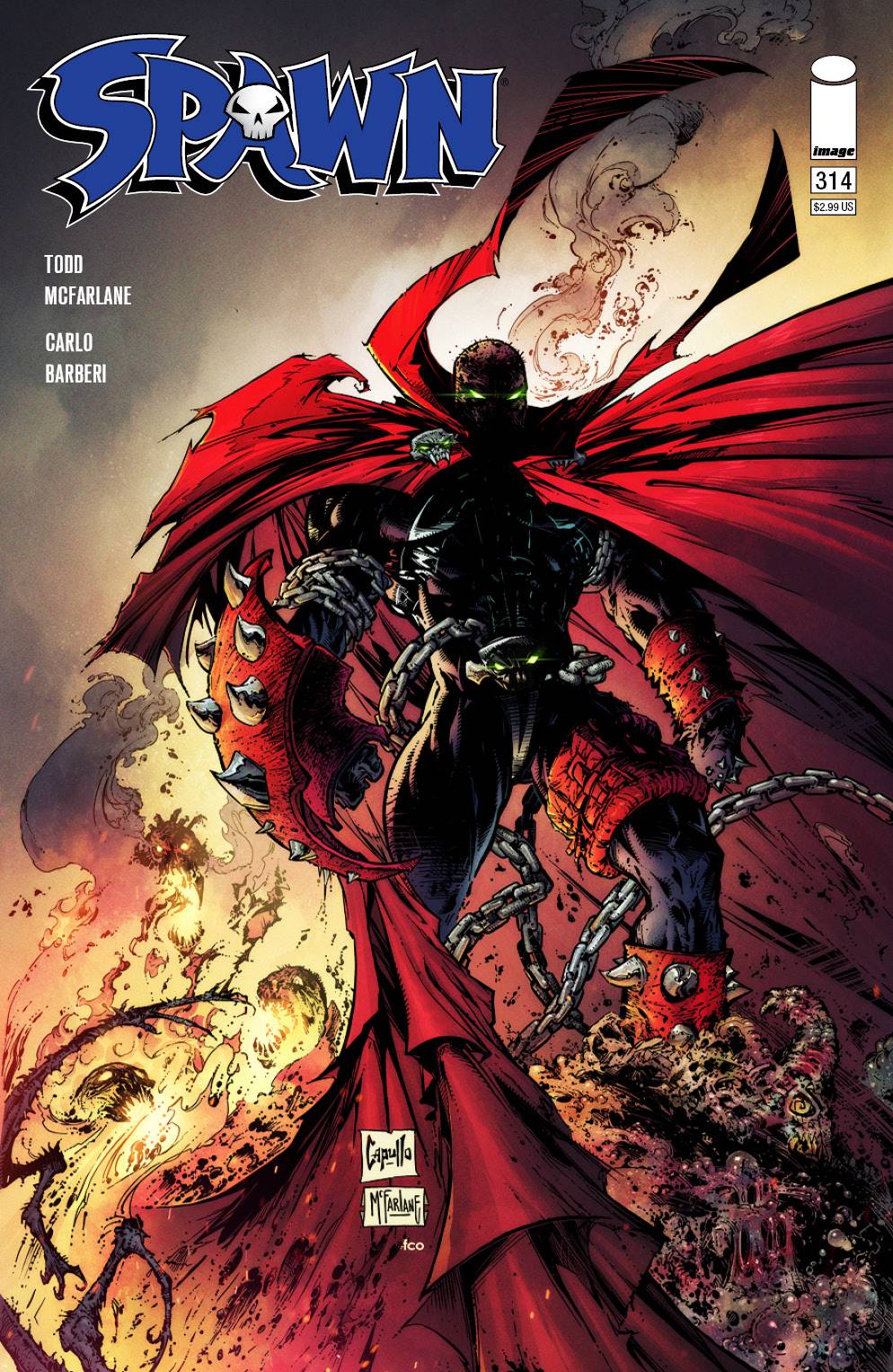 SPAWN #314 CVR B MCFARLANE - 2 Geeks Comics