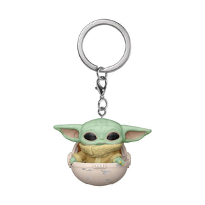 POCKET POP SW MANDALORIAN CHILD IN POD KEYCHAIN - 2 Geeks Comics