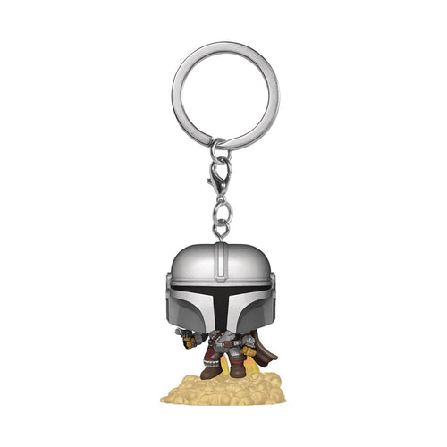 POCKET POP SW MANDALORIAN MANDALORIAN W/BLASTER KEYCHAIN - 2 Geeks Comics