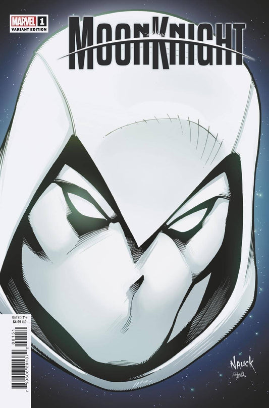 MOON KNIGHT #1 NAUCK HEADSHOT VAR - 2 Geeks Comics