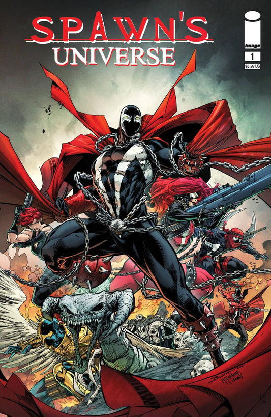 SPAWN UNIVERSE #1 CVR E BOOTH & MCFARLANE - 2 Geeks Comics
