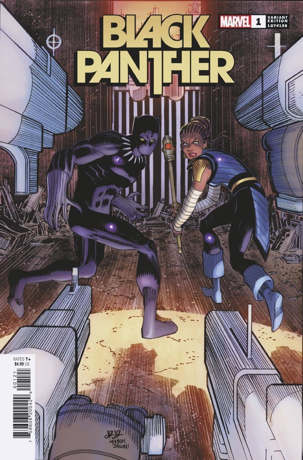BLACK PANTHER #1 ROMITA JR VAR - 2 Geeks Comics