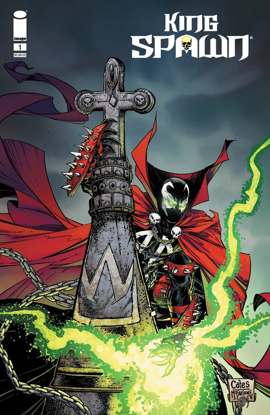 KING SPAWN #1 CVR G CATES - 2 Geeks Comics