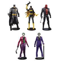 Load image into Gallery viewer, DC MV BATMAN 3 JOKERS WV1 7IN SCALE ASST CS (CONTAINS ALL 5) - 2 Geeks Comics
