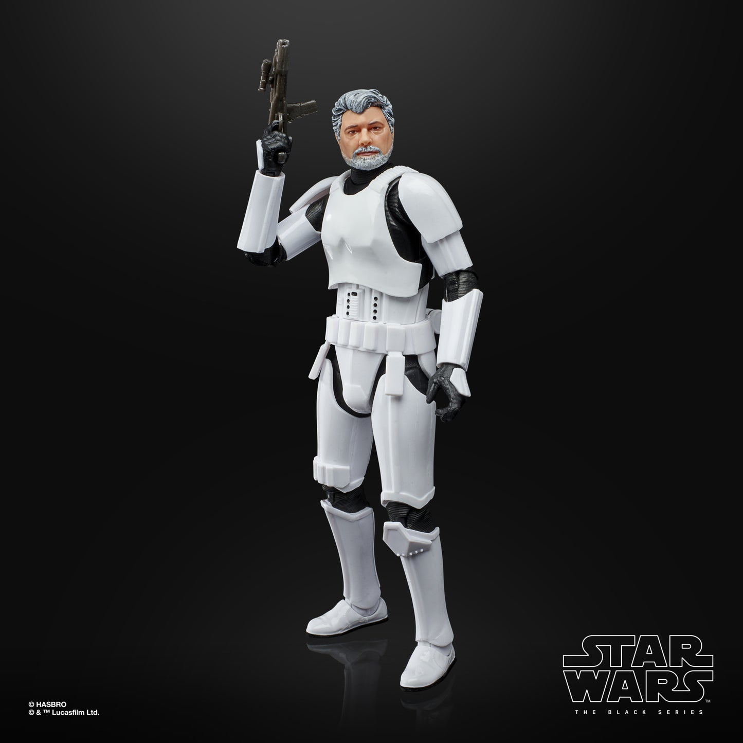 SW BLACK GEORGE LUCAS STORMTROOPER 6IN AF CS (C: 1-1-2) - 2 Geeks Comics