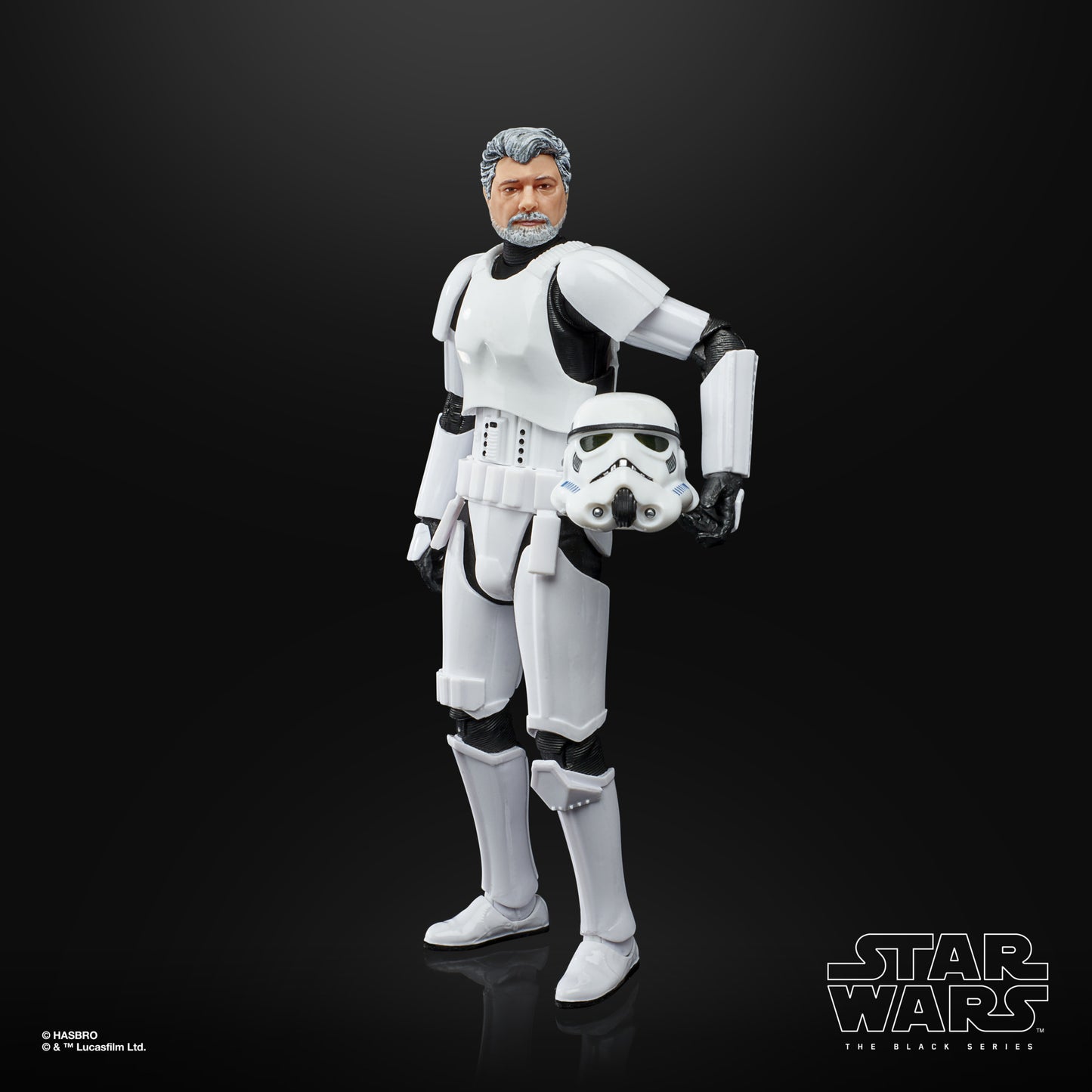 SW BLACK GEORGE LUCAS STORMTROOPER 6IN AF CS (C: 1-1-2) - 2 Geeks Comics