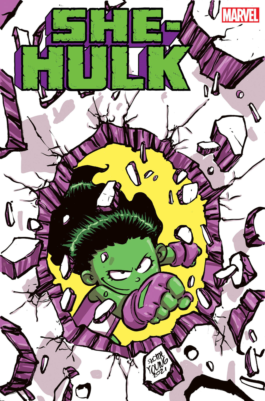 SHE-HULK #1 YOUNG VAR - 2 Geeks Comics