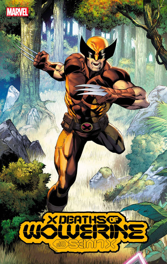 X DEATHS OF WOLVERINE #1 BAGLEY TRADING CARD VAR - 2 Geeks Comics