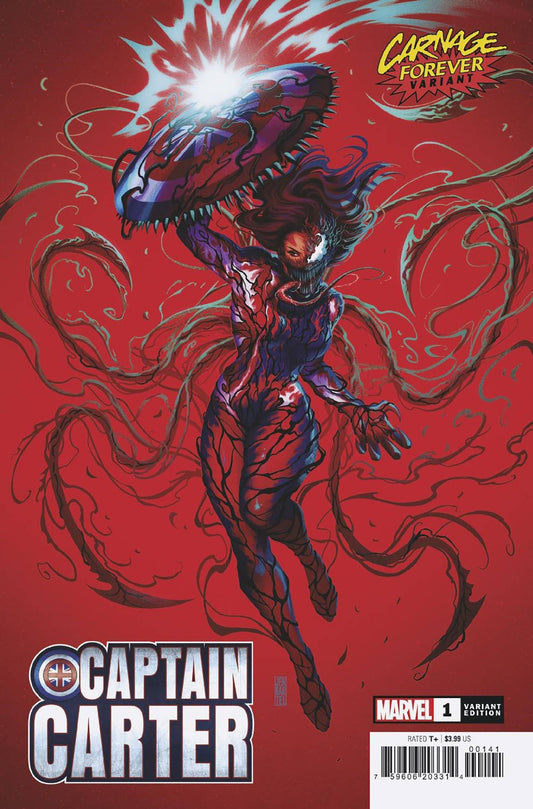 CAPTAIN CARTER #1 (OF 5) BARTEL CARNAGE FOREVER VAR - 2 Geeks Comics