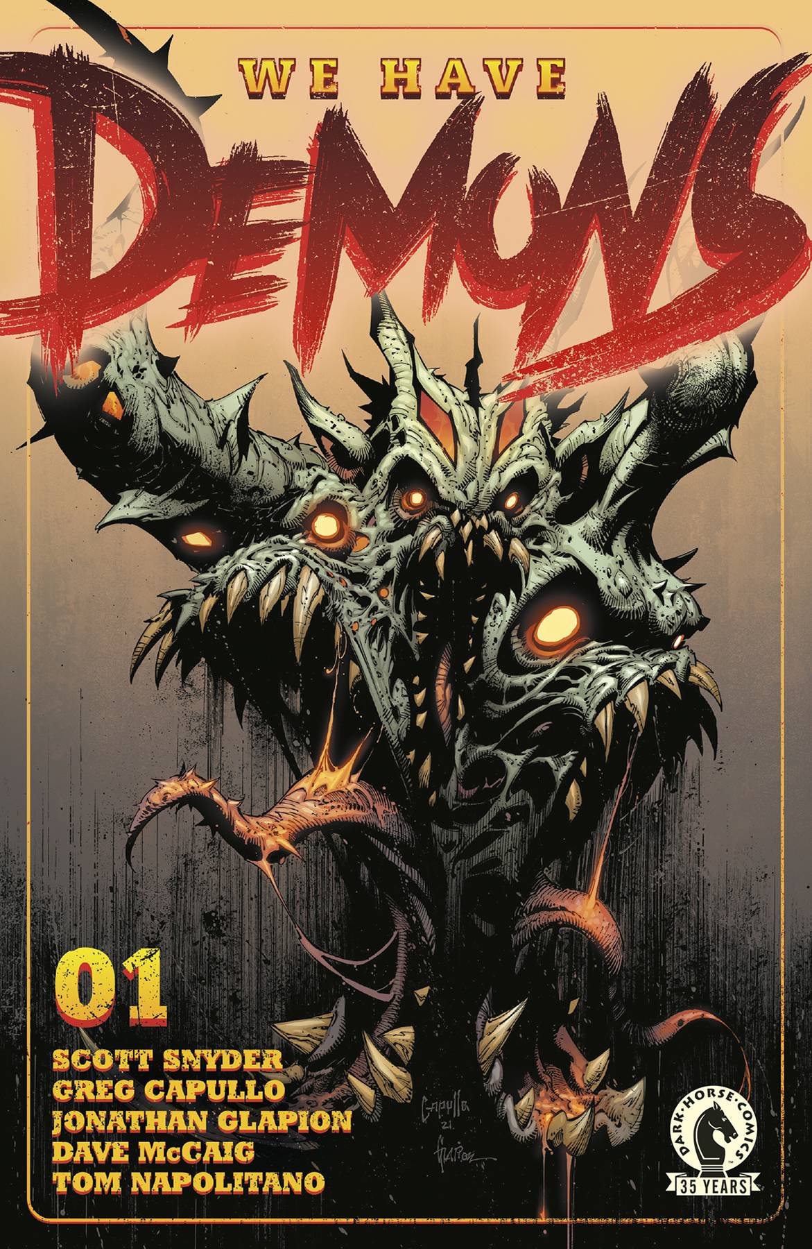 WE HAVE DEMONS #1 (OF 3) CVR A CAPULLO (MR) - 2 Geeks Comics