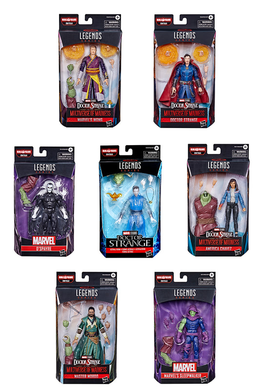 DR STRANGE 2 LEGENDS 6IN AF ASST (SET) - 2 Geeks Comics