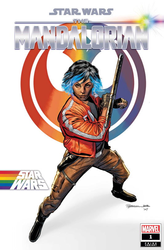 STAR WARS MANDALORIAN #1 JIMENEZ PRIDE VAR - 2 Geeks Comics