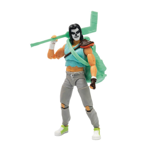 SDCC 2022 BST AXN TMNT CASEY JONES SKULL FACE GID PX 5IN AF - 2 Geeks Comics