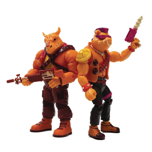 SDCC 2022 BST AXN TMNT ARCADE BEBOP & ROCKSTEADY PX AF 2PK ( - 2 Geeks Comics