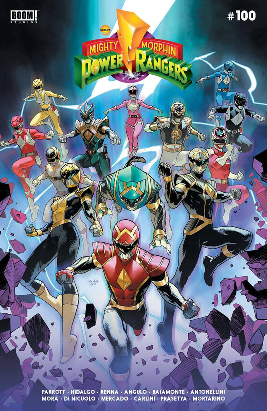 MIGHTY MORPHIN POWER RANGERS #100 CVR A MORA - 2 Geeks Comics