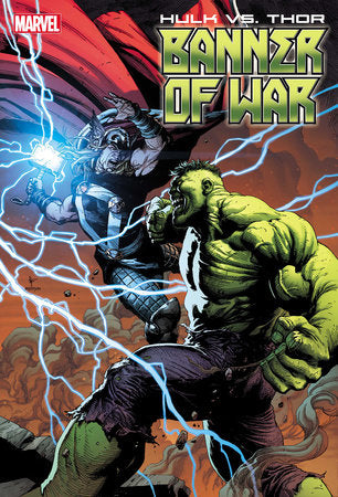 THOR VS HULK: BANNER OF WAR ALPHA #1 FOLDED PROMO POSTER - 2 Geeks Comics