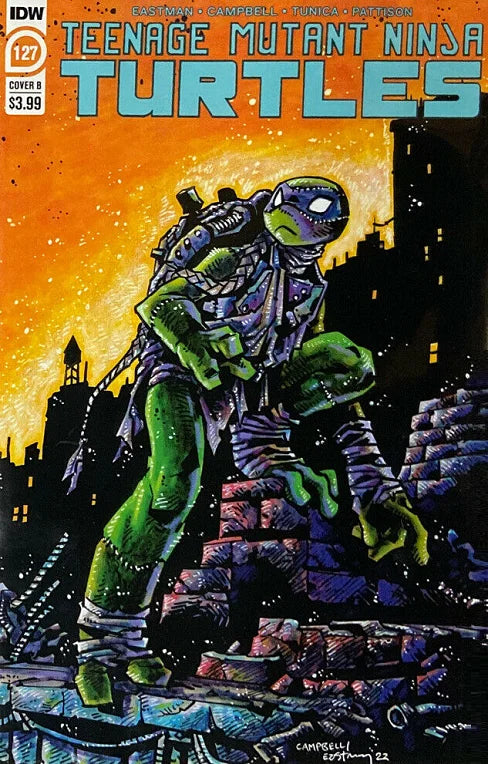 TMNT ONGOING #127 CVR B EASTMAN - 2 Geeks Comics