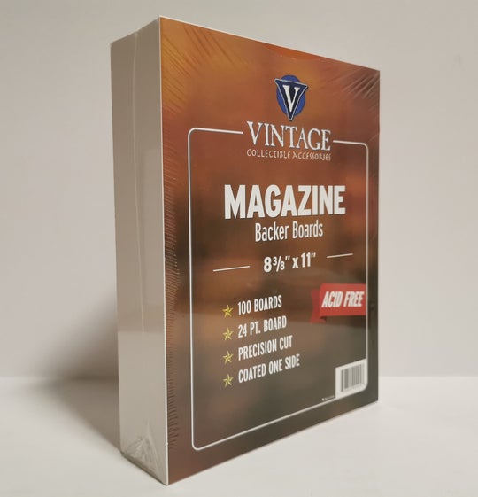 Magazine Size Boards - 2 Geeks Comics