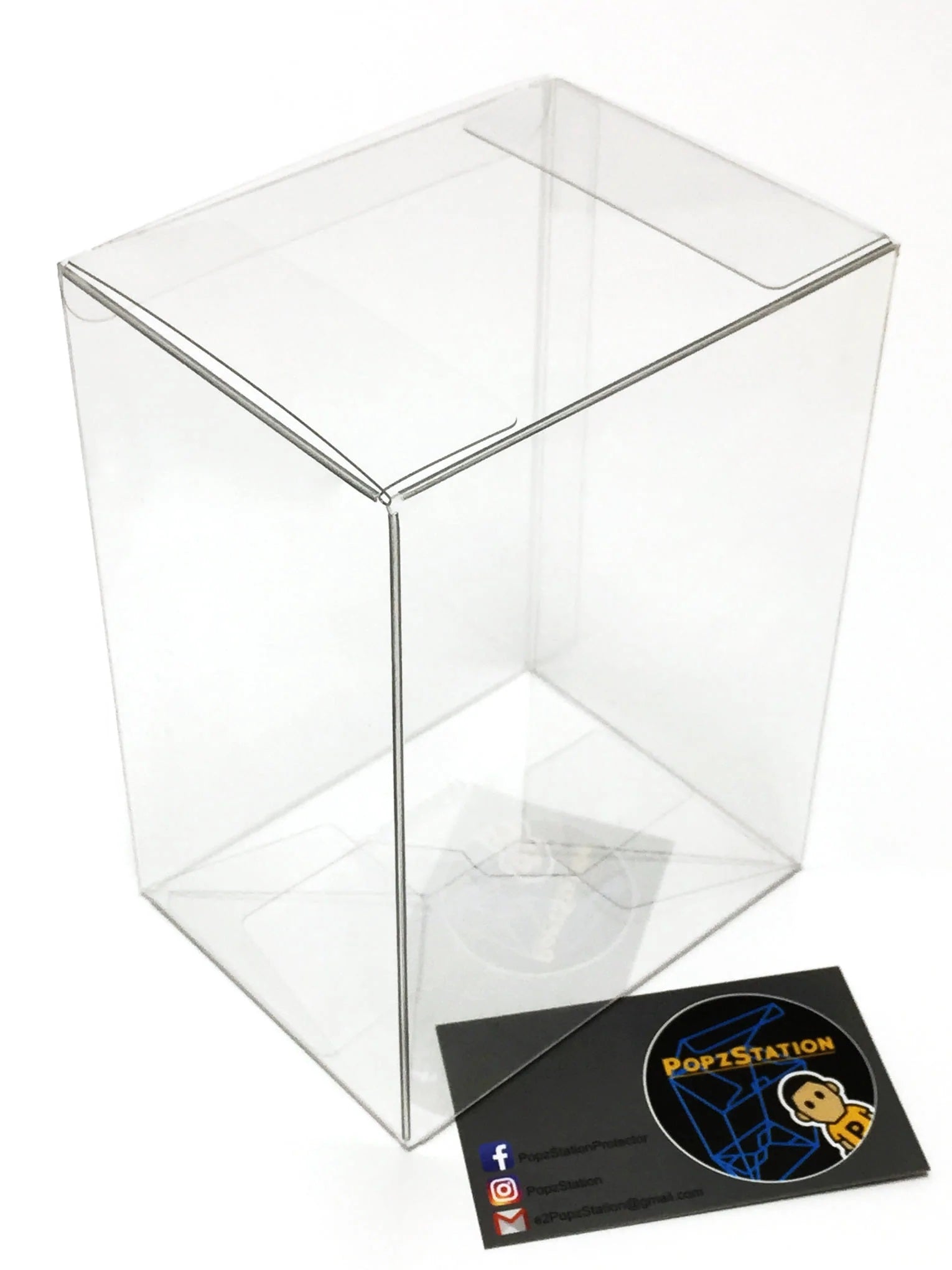 PopzStation Premium Quality Funko Protector 4" - 2 Geeks Comics