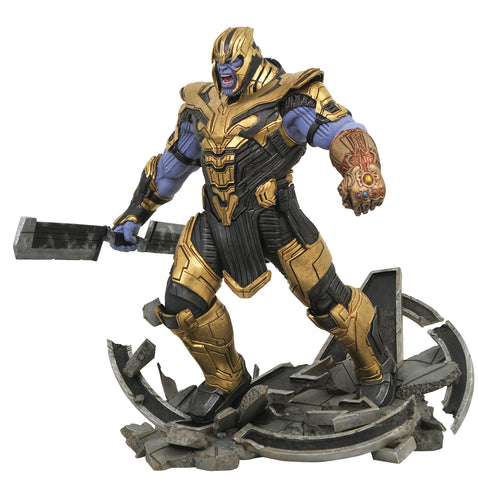 MARVEL MILESTONES AVENGERS 4 ARMORED THANOS STATUE - 2 Geeks Comics