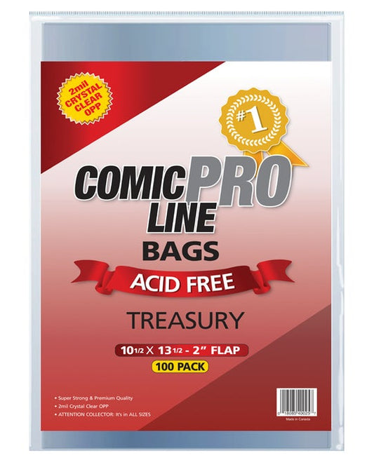 Treasury – with 2″ flap - 2 Geeks Comics